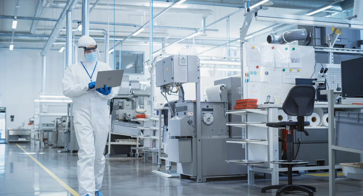  A sterile production facility