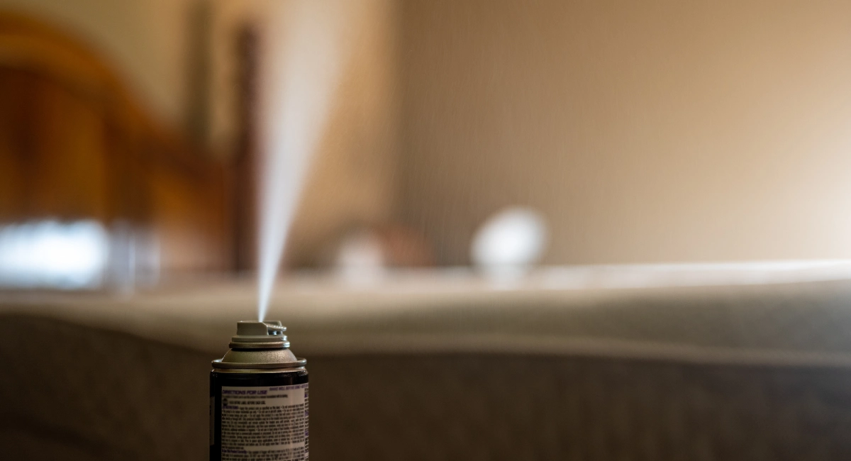 Bed bug sprays and bombs are not sufficient to eradicate bed bugs