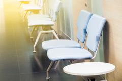 Seating at a healthcare facility.