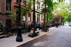 Old NYC apartments.